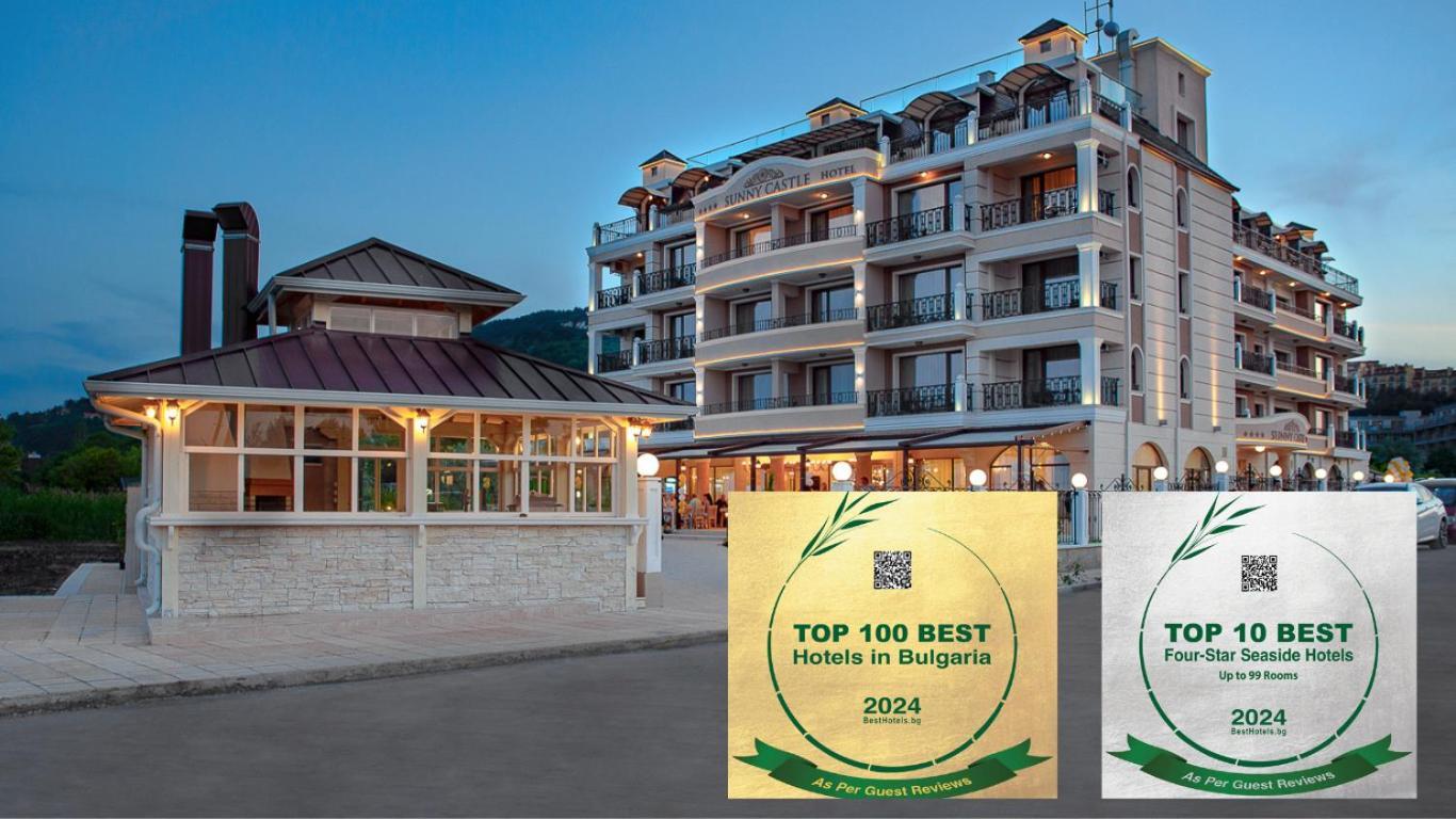 Sunny Castle Hotel Kranevo Esterno foto